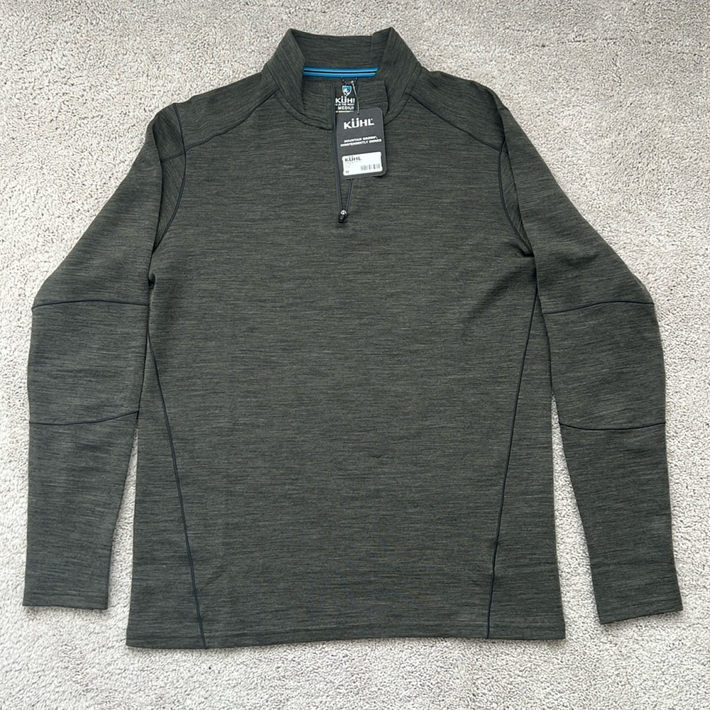 NEW w/ Tags! - Kuhl Invigoratr- 1/4 Zip - Olive Green - Medium